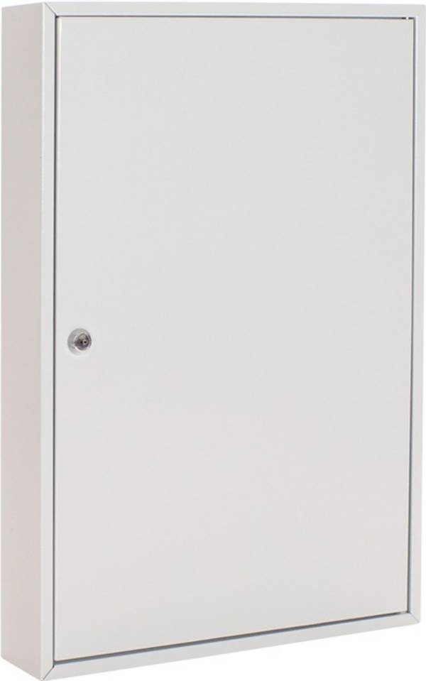 Schlüsselschrank S 100 H550xB380xT80mm 1-türig Zylinderschl.Anz.Hak.100 ROTTNER