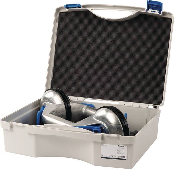 Saugheber-Set Trgf.60kg Kopf-D.120mm 2 Köpfe Alu.2 St./Set VERIBOR-1