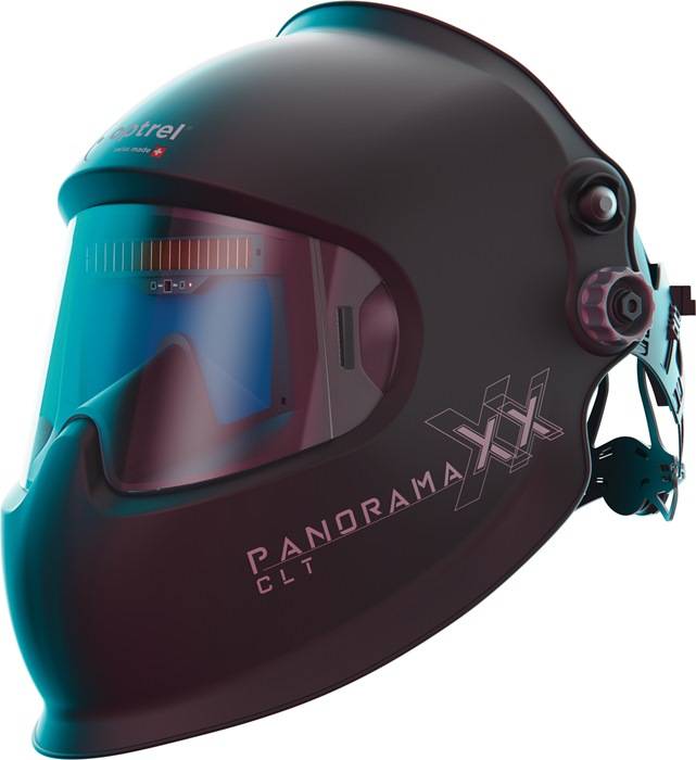 Schweißerschutzhelm Panoramaxx CLT optrel re-charge,IsoFit® headg 180x120mm Krt.-0