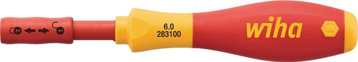 Wiha Werkzeuge GmbH Bithalter SoftFinish electric slimVario VDE Gesamt-L.160mm f.6mm slimBits WIHA 34577-0
