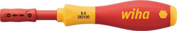 Wiha Werkzeuge GmbH Bithalter SoftFinish electric slimVario VDE Gesamt-L.160mm f.6mm slimBits WIHA 34577