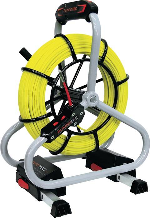 Runpotec Profi-Set Glasfaserstab Runp. 4,5mm RG6 80m 10050 4,5 mm, 220 Kilogramm, 80 m-0