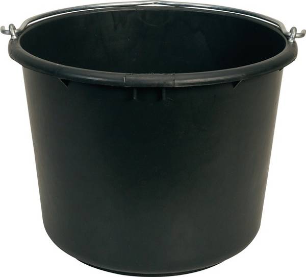Baueimer GRIPLINE X 12l schwer,verstärkt schwarz Ku.