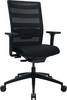 Bürodrehstuhl m.Synchr.-Techn.schwarz/schwarz 420-540mm