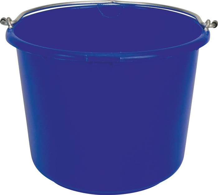 Baueimer GRIPLINE C 12l kranbar,TÜV-GS gepr.blau Ku.-0