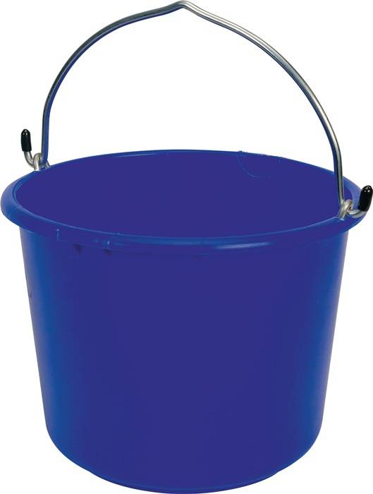 Baueimer GRIPLINE C 12l kranbar,TÜV-GS gepr.blau Ku.-3