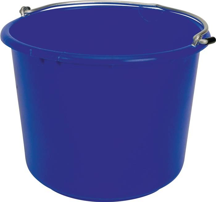 Baueimer GRIPLINE C 12l kranbar,TÜV-GS gepr.blau Ku.-4