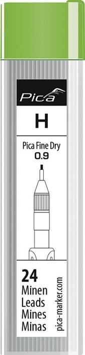 Pica-Marker 7050, H, Grau, 24 Stück(e), 0,9 mm, 60 mm-0
