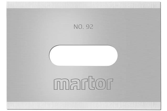 Industrieklinge Nr.92 L.26mm B.18,5mm S.0,4mm 10 Stück/Spender MARTOR-0