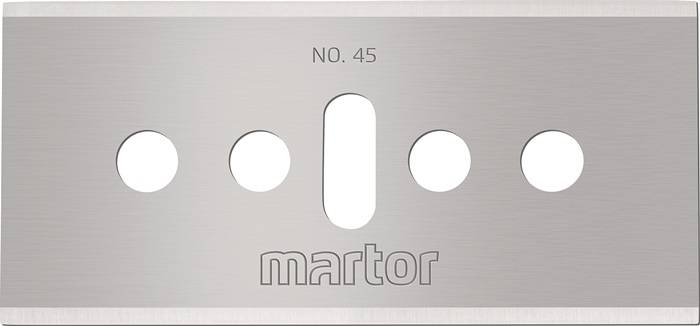 MARTOR® Industrieklinge Nr. 45, Stärke 0,3 mm, Länge 39 mm Breite 18,4-0