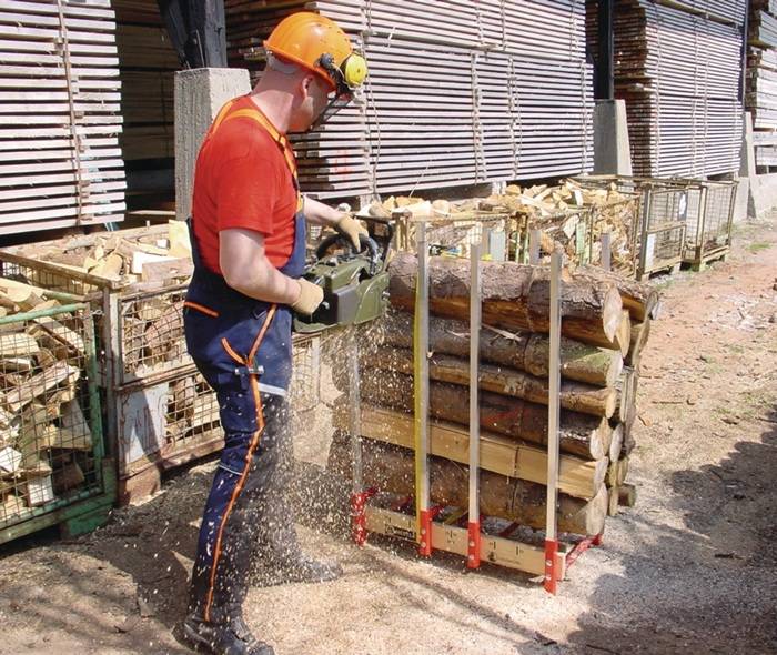 Sägebock Holzmichel B.820xH.1130xT.465mm Alu/HO NESTLE-3