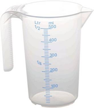 Messbecher 0,5l PP MAX4CAR
