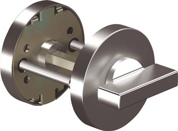 Schlüsselrosette 7122 WC AL Alu.F1 Schildst.9mm WC rd.OGRO