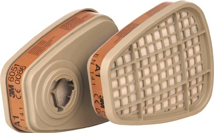 Gasfilter 6051 EN143:2000 A1 f.Ser.6000 3M-0
