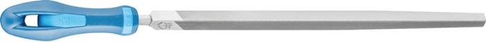 August Rüggeberg GmbH&Co. KG Pferd - Werkzeuge Werkstattfeile DIN 7261 L.200mm Q.15mm Hieb 2 Dreikant 2K-Ergo PFERD 1121-0