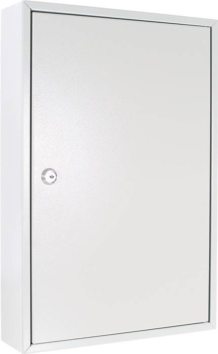 Schlüsselschrank S 64 H450xB300xT80mm 1-türig Zylinderschl.Anz.Hak.64 ROTTNER-0
