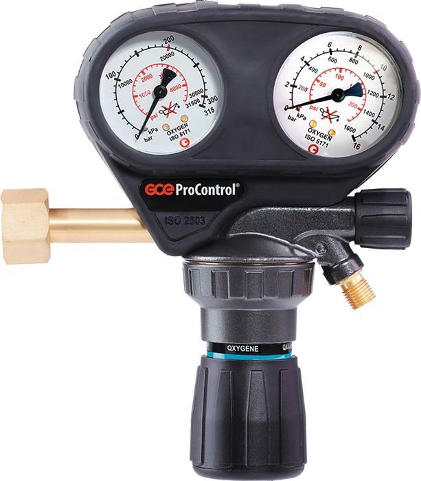 Flaschendruckminderer ProControl Sauerstoff 200bar 1-stufig GCE-0