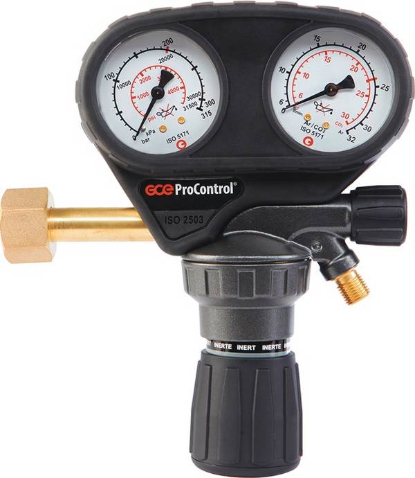 Flaschendruckminderer ProControl Argon/CO? 200bar 1-stufig 30l/min GCE