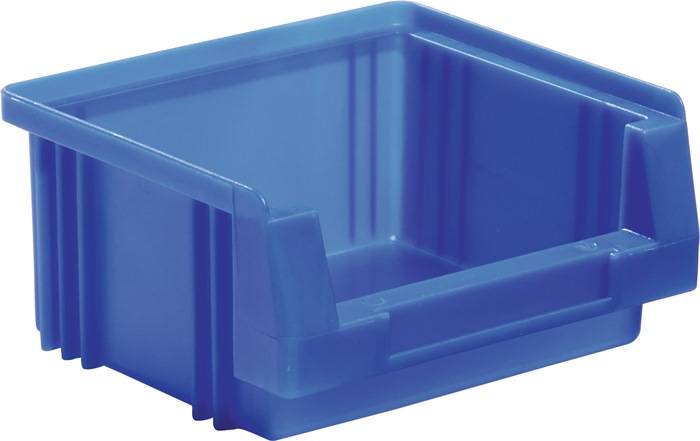 Sichtlagerkasten PLK L90xB102xH50mm PP blau LA-KA-PE-0