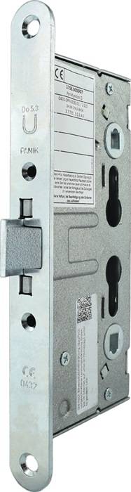 Panik-Einsteckschloss 1009PPG Fkt.D rd 24/65/72/9mm DIN L/R-0
