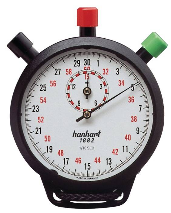 Stoppuhr Amigo 1/10 Sek.15 Min.mech.HANHART-0