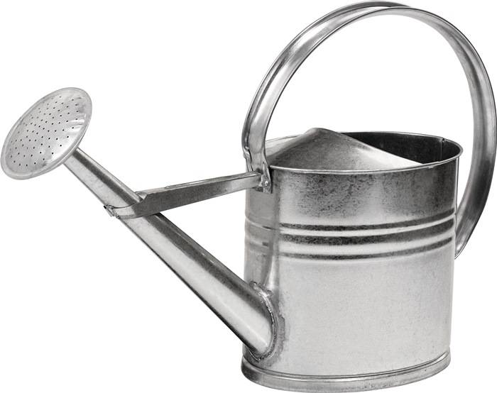 Gießkanne 10l silber MET verz.-0