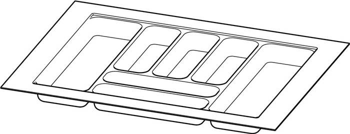 OrgaTray 440, 441 - 520 / 501 - 600, silber-0