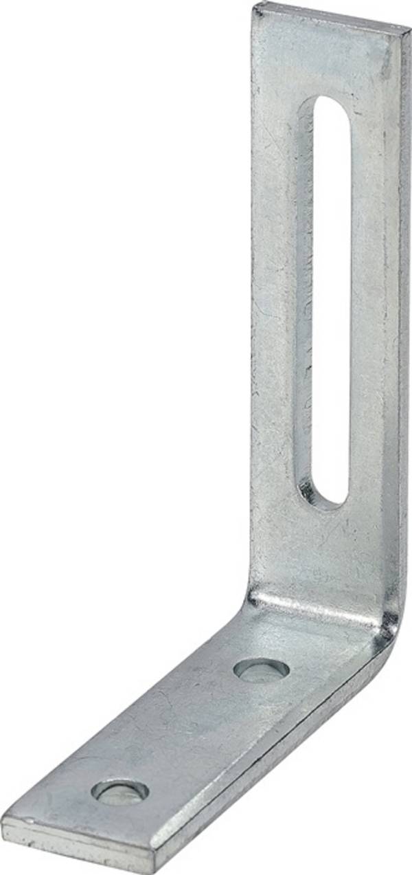 Verstellwinkel L.80x65mm B.20mm S.4mm STA blau verz.VORMANN