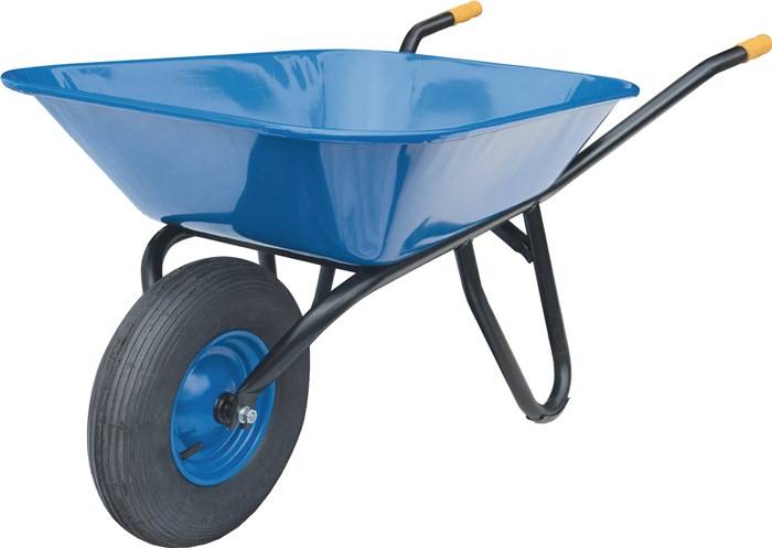 Schubkarre Fagro F85 85l polymeres Rad 21,5kg Stahlfelge m.Kugell.MÜBA-0