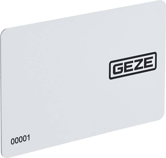 Zutrittskontrollsystem Ausweiskarte MIFARE DESFireEV2 weiß RFID-Transponderkarte-0