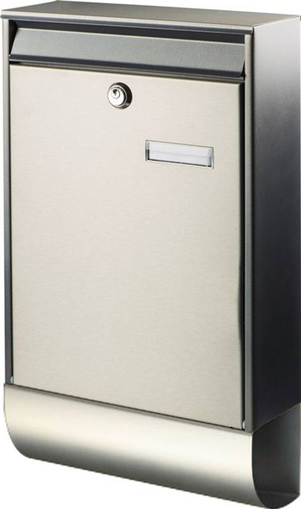 Briefkasten Berlin-Set 37770 NI H.500mm B.285mm T.105mm VA DIN C4 BURG-WÄCHTER