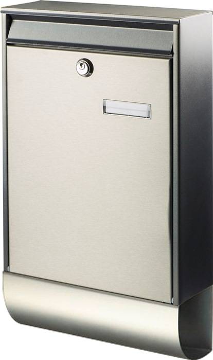 Briefkasten Berlin-Set 37770 NI H.500mm B.285mm T.105mm VA DIN C4 BURG-WÄCHTER-0
