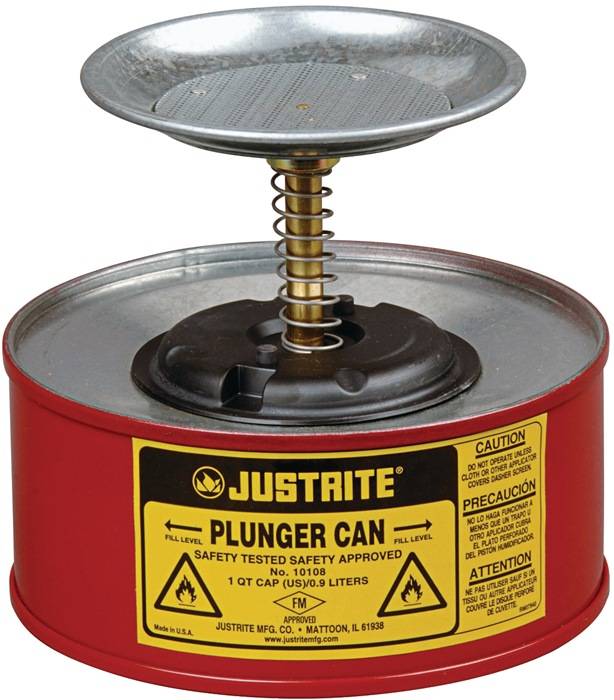 Sparanfeuchter 1,0l Stahlbl.D185xH143mm JUSTRITE-0