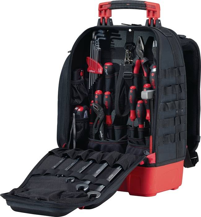 Werkzeugsortiment mechanic 40-tlg.im Werkzeugrucksack WIHA-0