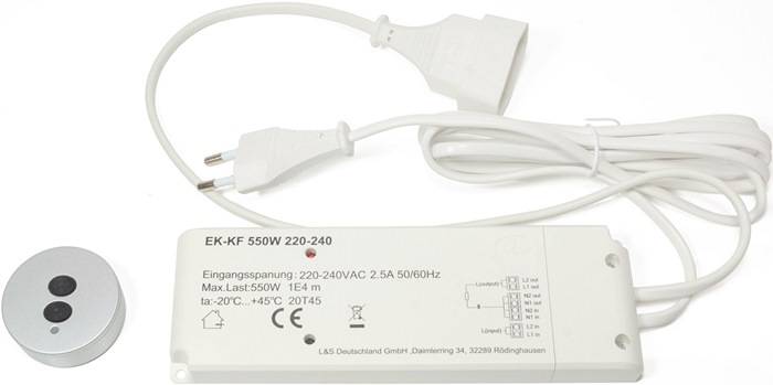 L & S DEUTSCHLAND GmbH HV-Funkschalterset 230 V 575 W weiß L&S 2000459-2
