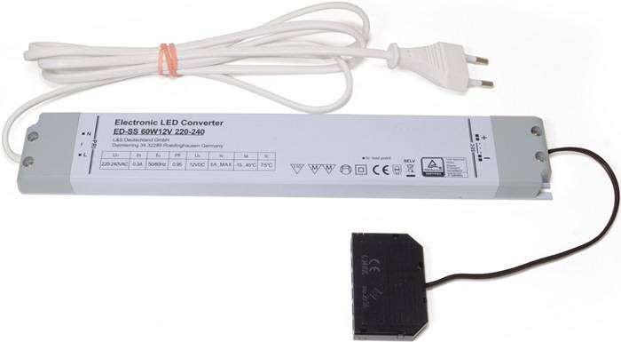 L & S DEUTSCHLAND GmbH LED-Konverter 230 V 12 V 60 W 6-fach Verteiler L&S 2000422-0