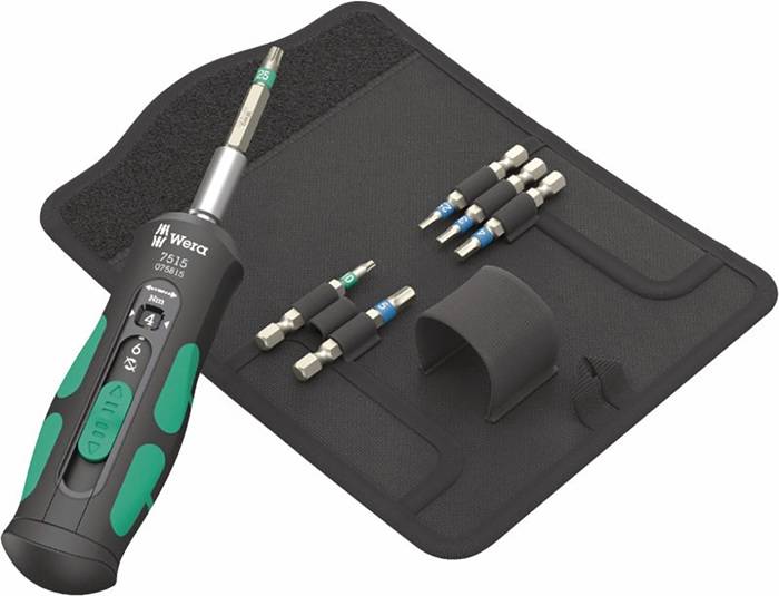 Drehmomentschraubendrehersatz 7515/7 7-tlg.2,3,4,5,6 Nm