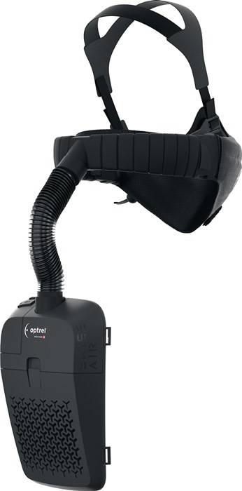 Atemschutzsystem Swiss Air schwarz OPTREL-0