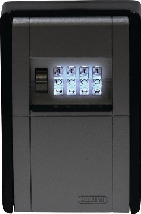 Schlüsselbox KeyGarage™ mit Wandmontage LED Beleuchtung bis zu 20 Schlüssel / 14 Karten. ABUS | August-0