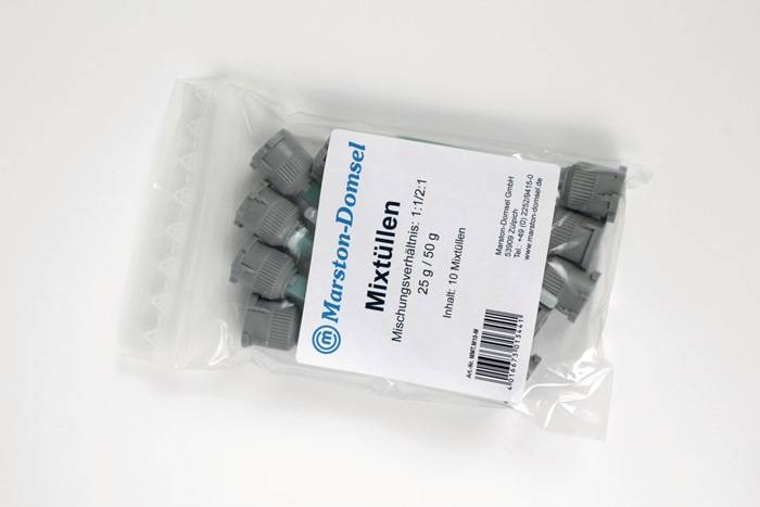 Statikmischer Ku.f.Doppelspritzen 25g,50g 10 St./Btl.MARSTON-0