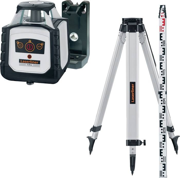 Rotationslaser Cubus 210 S max.200m ± 4Grad LASERLINER-0