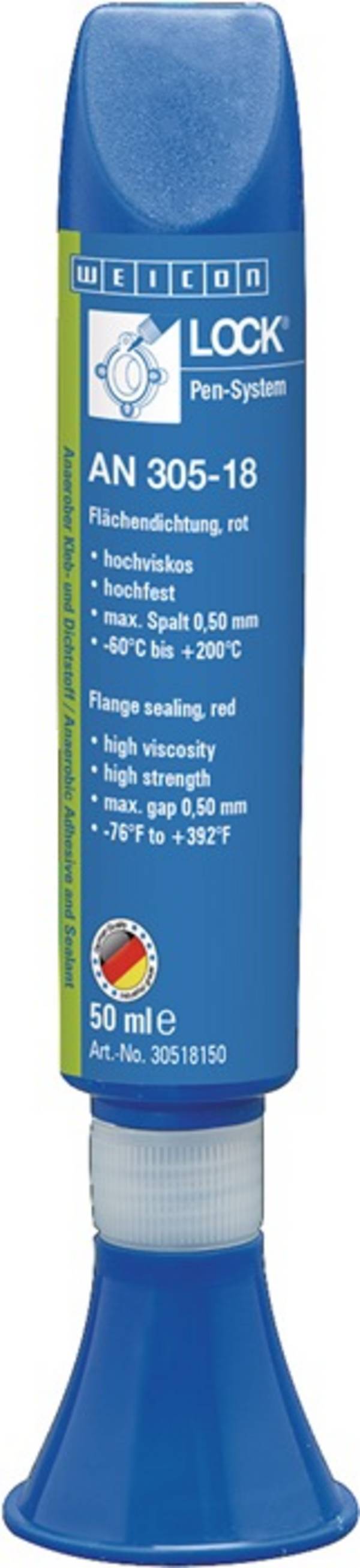Flächendichtung WEICONLOCK® AN 305-18 rot 50 ml Pen WEICON