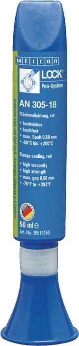 Flächendichtung WEICONLOCK® AN 305-18 rot 50 ml Pen WEICON-0