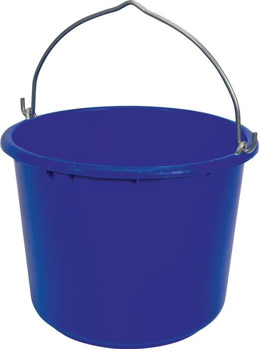 Baueimer GRIPLINE X 12l schwer,verstärkt blau Ku.BERDAL-1