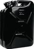 Kraftstoffkanister 20l Schwarz RAL 9005 Stahlbl.0,9mm L345xB165xH470mm VALPRO