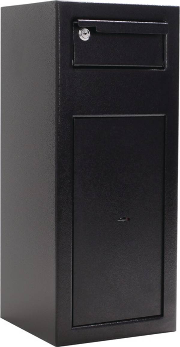 Tresor H600xB250xT260mm 19l 1 Tür,1 Einwurfklappe schwarz ROTTNER