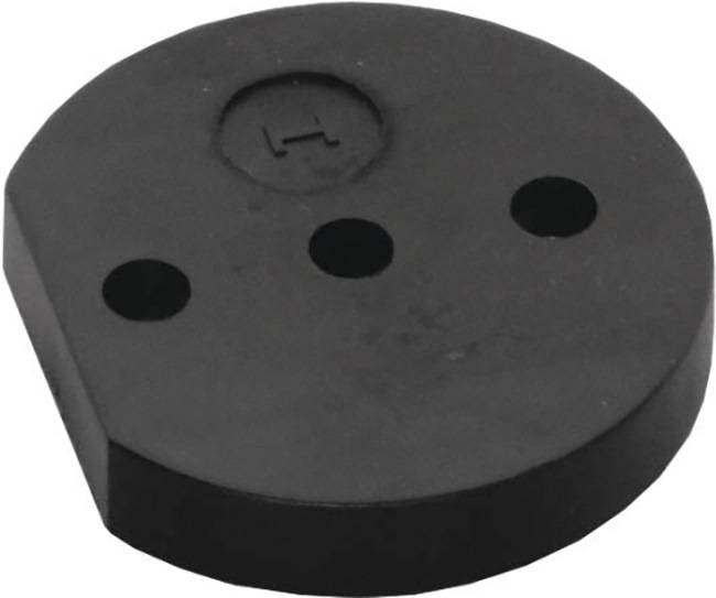 Unterlage Nyl.schwarz D.60mm H.10mm f.Art.3000259313 INTERSTEEL-0