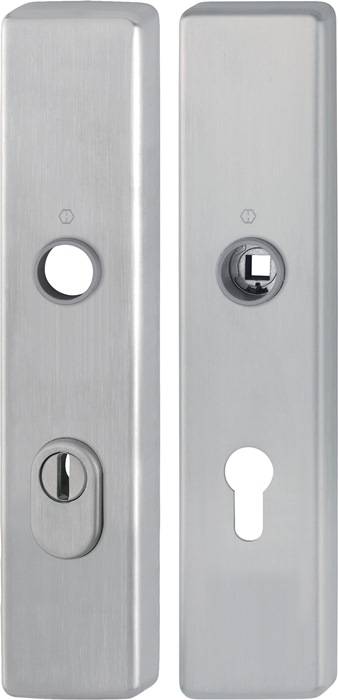 Hoppe Langschildpaar E2222ZA/2210 ma F69 PZ 72mm-0