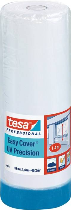 Folienband Easy Cover® 4411 UV Präzision Plus L.33m B.1400mm Rl.TESA-0