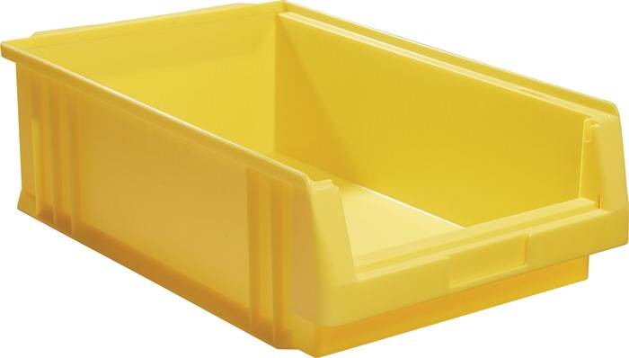 Sichtlagerkasten PLK L500xB315xH150mm PP gelb LA-KA-PE-0